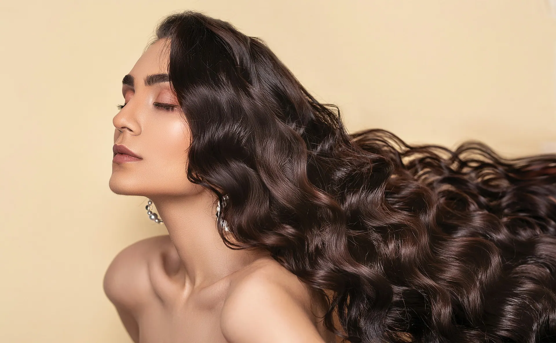 Editorial hair styling